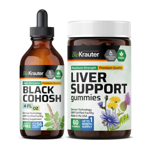 Tintura de cohosh negro BIO KRAUTER con 4 fl.oz