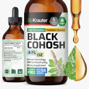 Version 1.0.0 Tintura de cohosh negro BIO KRAUTER suplemento para mujeres