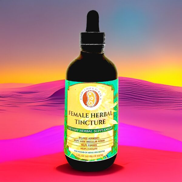 Tintura natural para energía y vitalidad femenina 4oz