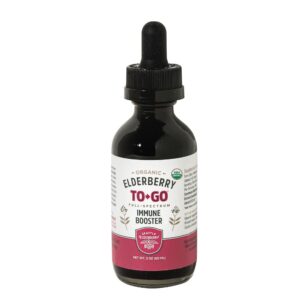 Version 1.0.0 Tintura herbal orgánica de saúco Seattle Elderberry 2oz