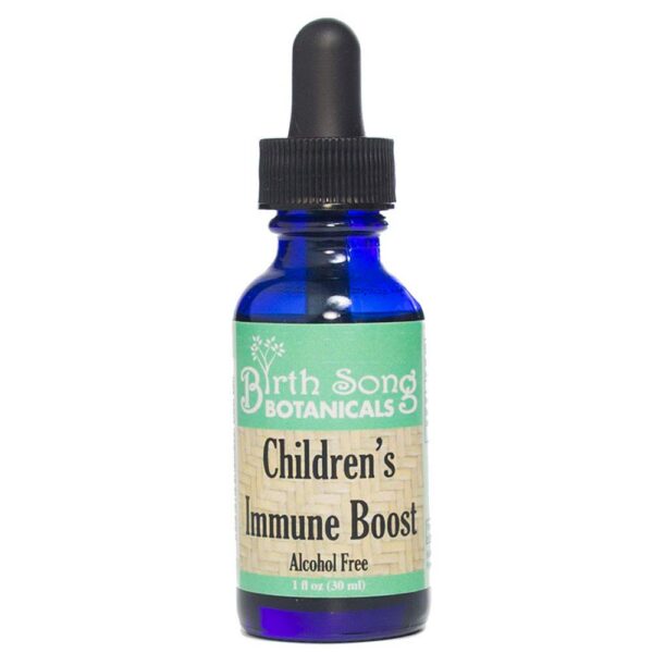 Tintura para impulso inmunológico infantil Birth Song Botanicals botella 30ml
