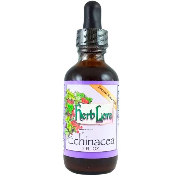 Tintura líquida Echinacea Herb Lore 2 oz frasco