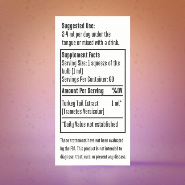 Tintura líquida extra concentrada de cola de pavo