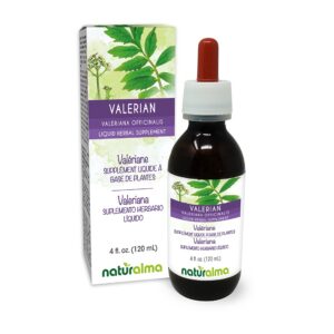 Tintura líquida sin alcohol raíz de valeriana Naturalma botella frontal