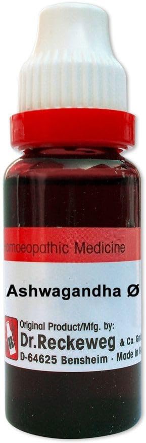 Tintura madre Ashwagandha Q Reckeweg set 2 botellas 20ml