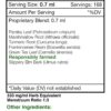 Tintura natural para cuidado del intestino y salud digestiva