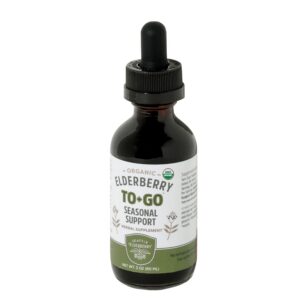 Tintura orgánica de saúco Seattle Elderberry 2 oz