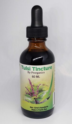 Version 1.0.0 Tintura orgánica de Tulsi Prorganics de 60 ml