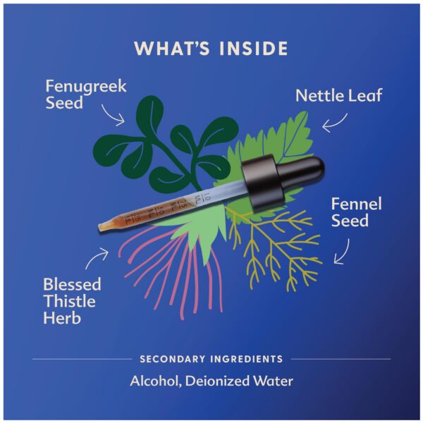 Version 1.0.0 Tintura tradicional More Milk Plus para aumentar leche materna