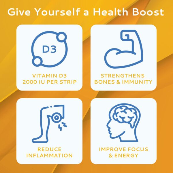 Tira disolvente en la boca