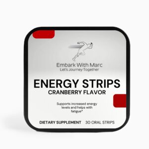 Tiras energéticas sabor arándano rojo 30 piezas