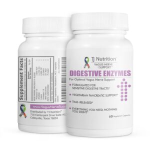 Frente del envase TJ Nutrition Digestive Enzymes