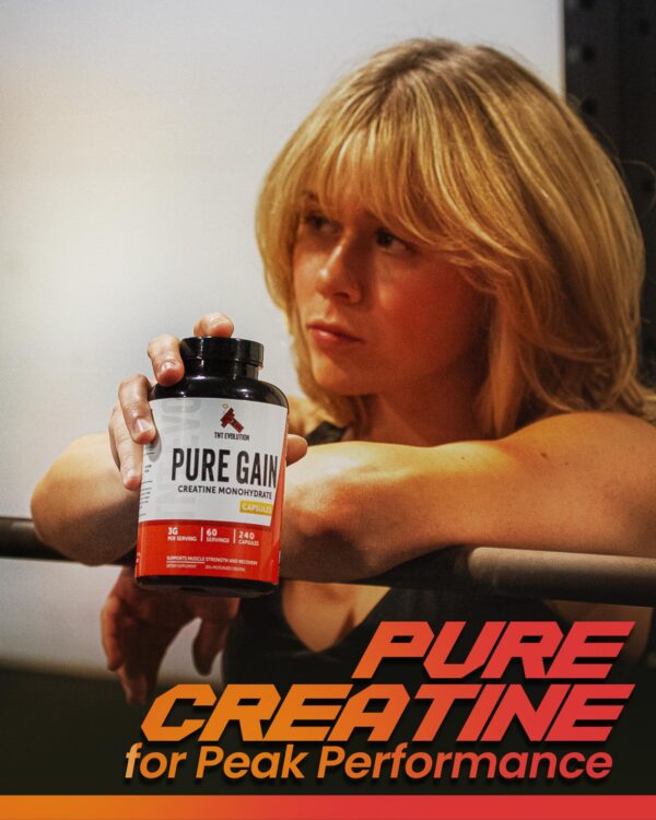 Frasco de creatina monohidratada TNT Evolution