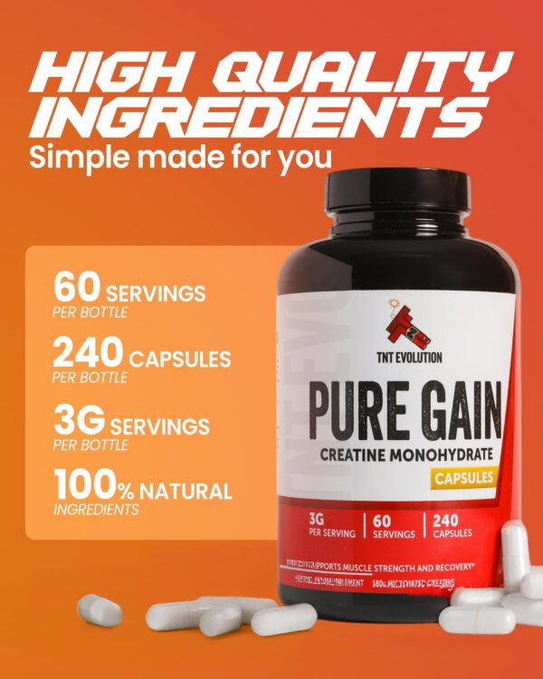 Version 1.0.0 Cápsulas micronizadas de creatina