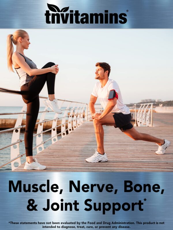 Etiqueta y logotipo de TNVitamins Magnesio glicinato