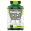 TNVitamins Omega 3-6-9 botella y cápsulas blandas