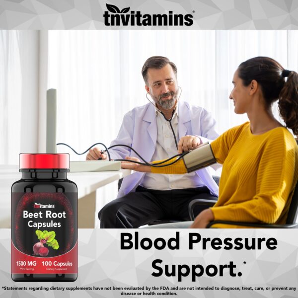 Etiqueta frontal de remolacha TNVitamins