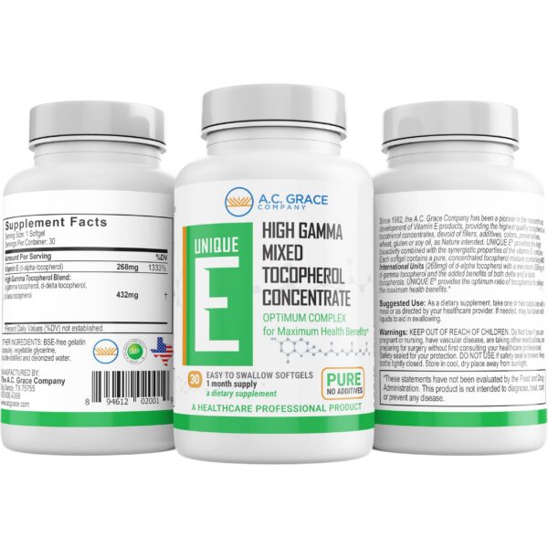 Version 1.0.0 Frasco de cápsulas de tocoferoles mixtos