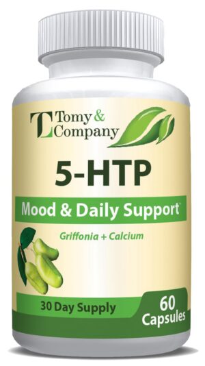 Version 1.0.0 Frontal de Tomy&Company 5-HTP 200 mg con calcio