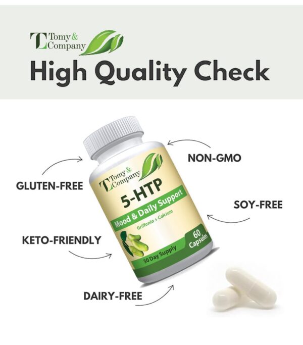 Cápsula vegetariana de 5-HTP 200 mg