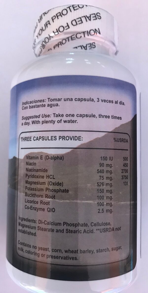 Tonaya Circumax Complex etiqueta lateral