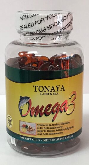 Tonaya Omega-3 cápsula pequeña