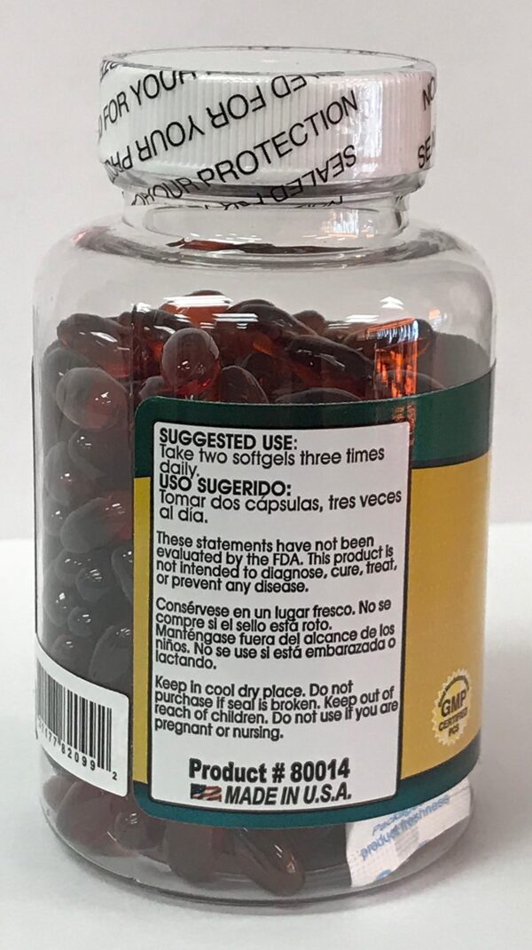 Tonaya Omega-3 etiqueta