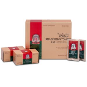 Version 1.0.0 Tónico de ginseng rojo coreano CheongKwanJang 6 años en bolsa listo para beber