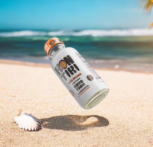 Tónico Kava Kon Tiki Piña Colada botella y caja