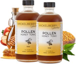 Tónico de miel con polen y ortiga Mickelberry Gardens 8oz