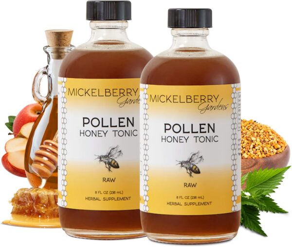 Tónico de miel con polen y ortiga Mickelberry Gardens 8oz
