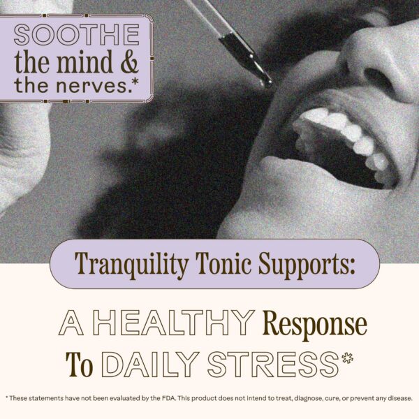 Tónico natural de ashwagandha y escutelaria orgánica