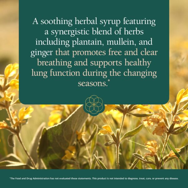 Tónico Pulmonar Natura Health Products etiqueta