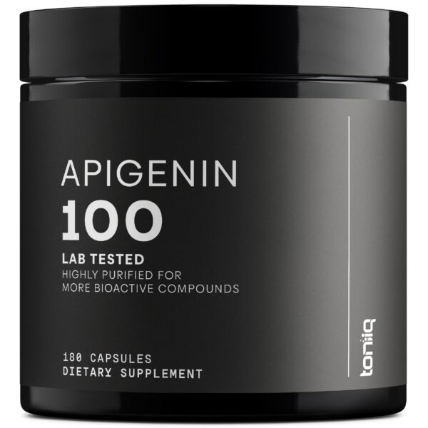 Toniiq Apigenina 100mg cápsulas vegetarianas pureza 98%
