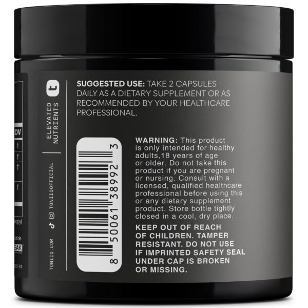 Detalle de etiqueta Toniiq NMNH Uthpeak