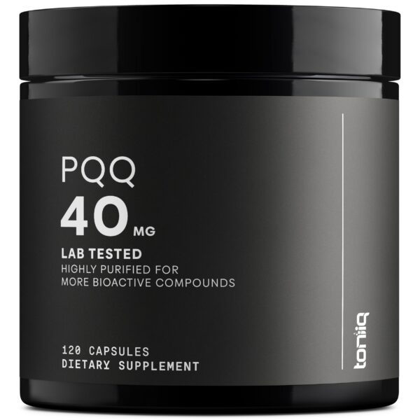 Cápsula Toniiq PQQ 40 mg de alta pureza