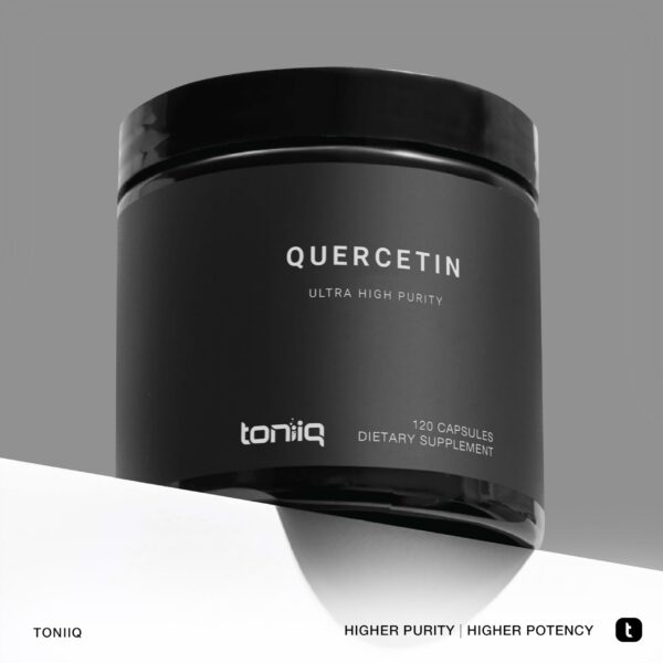 Etiqueta del producto Toniiq Quercetina 1000 mg