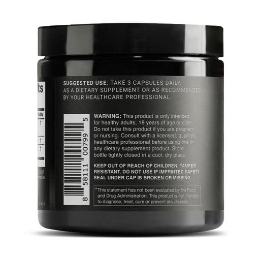 Envase Toniiq Resveratrol Blend vista lateral