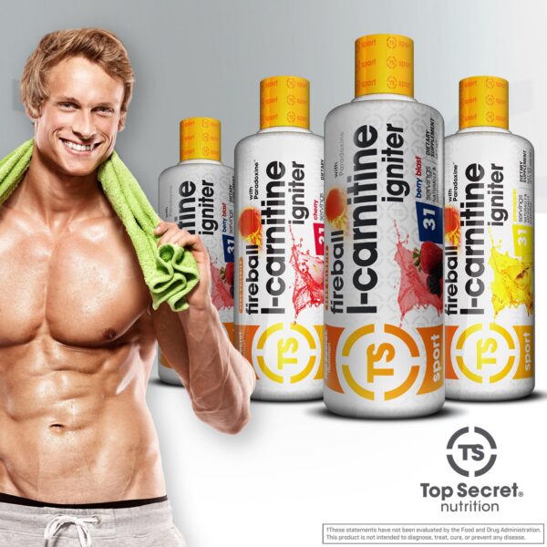 Top Secret Fireball L-Carnitine envase