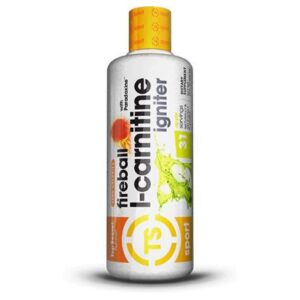 Fireball L-Carnitine líquido con Paradoxine etiqueta Manzana