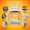 Etiqueta frontal de Liposomal C 2100 mg
