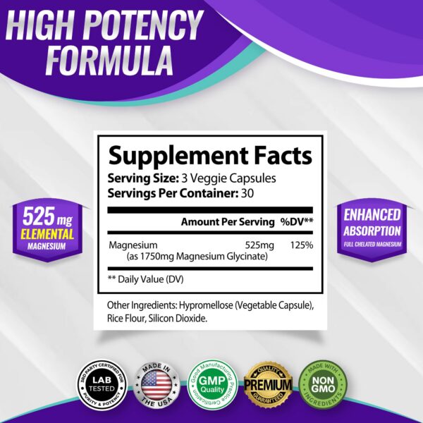 Version 1.0.0 Etiqueta de Toplux Magnesio glicinato