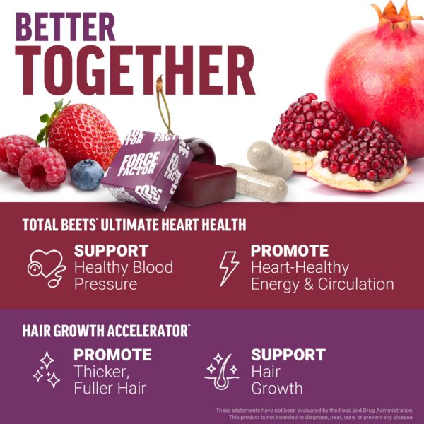 Etiqueta de Total Beets Ultimate Heart Health
