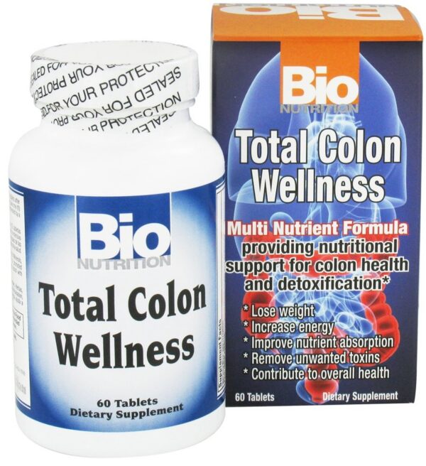 Total Colon Wellness 60 tabletas en caja