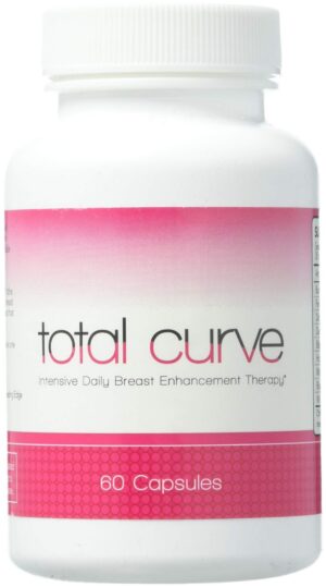 Total Curve suplemento dietético para aumento natural de busto 60 cápsulas