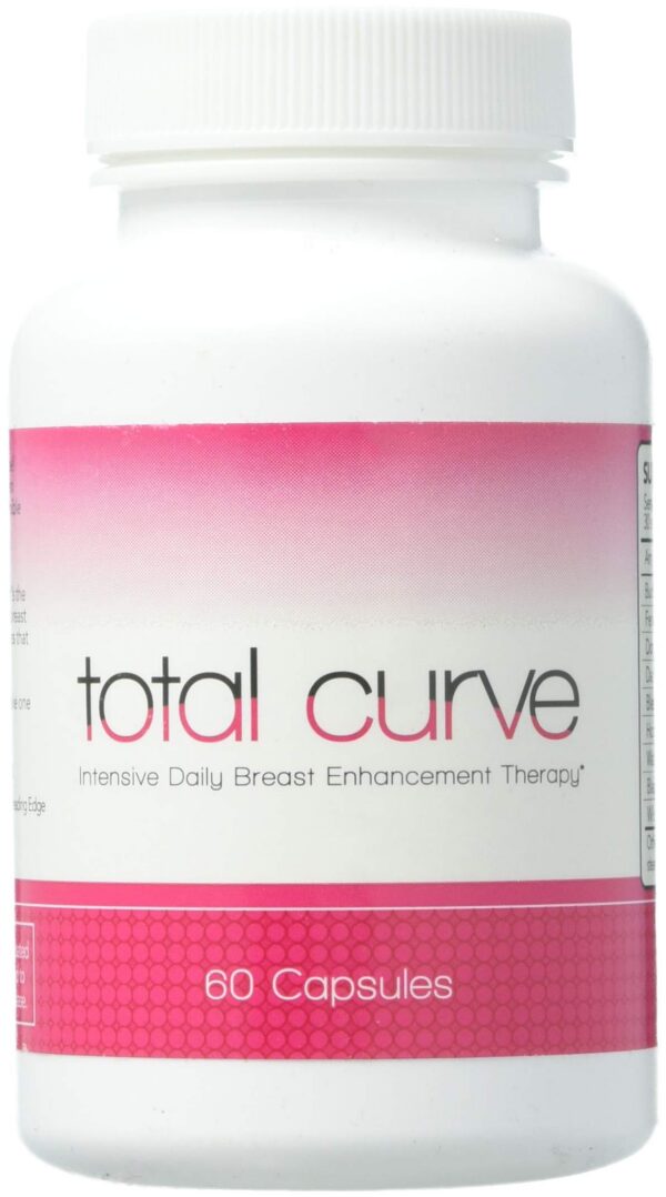 Total Curve suplemento dietético para aumento natural de busto 60 cápsulas
