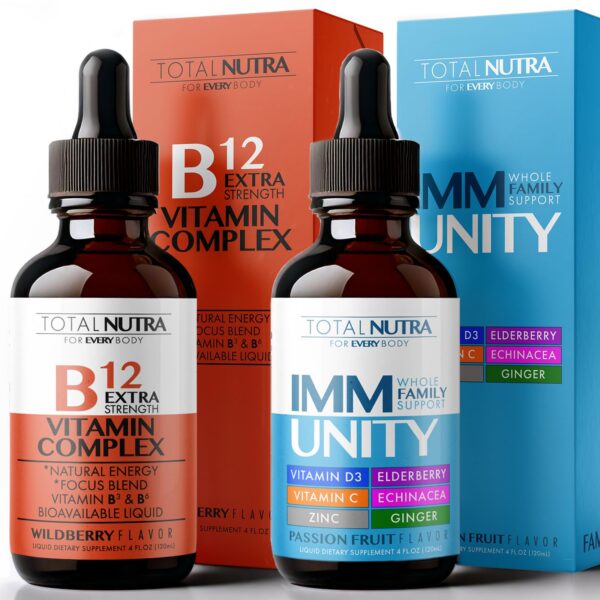 Version 1.0.0 Total Nutra Gotas de vitaminas B – frasco con gotero