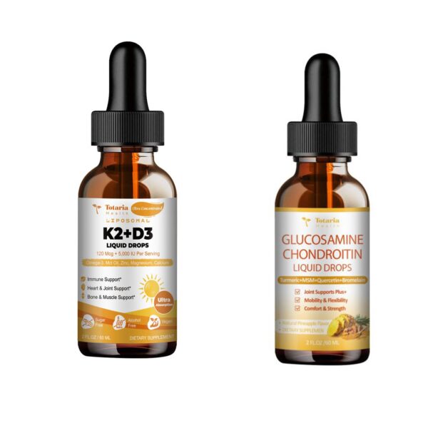 Version 1.0.0 Totaria Vitamina D3 K2 gotas frontal