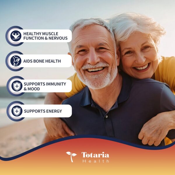 Detalle de D3 y K2 en la fórmula Totaria