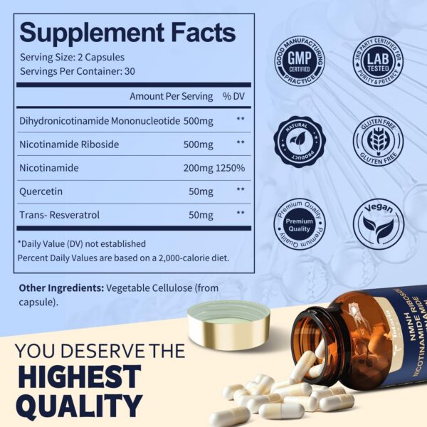 Totaria NMNH cápsulas